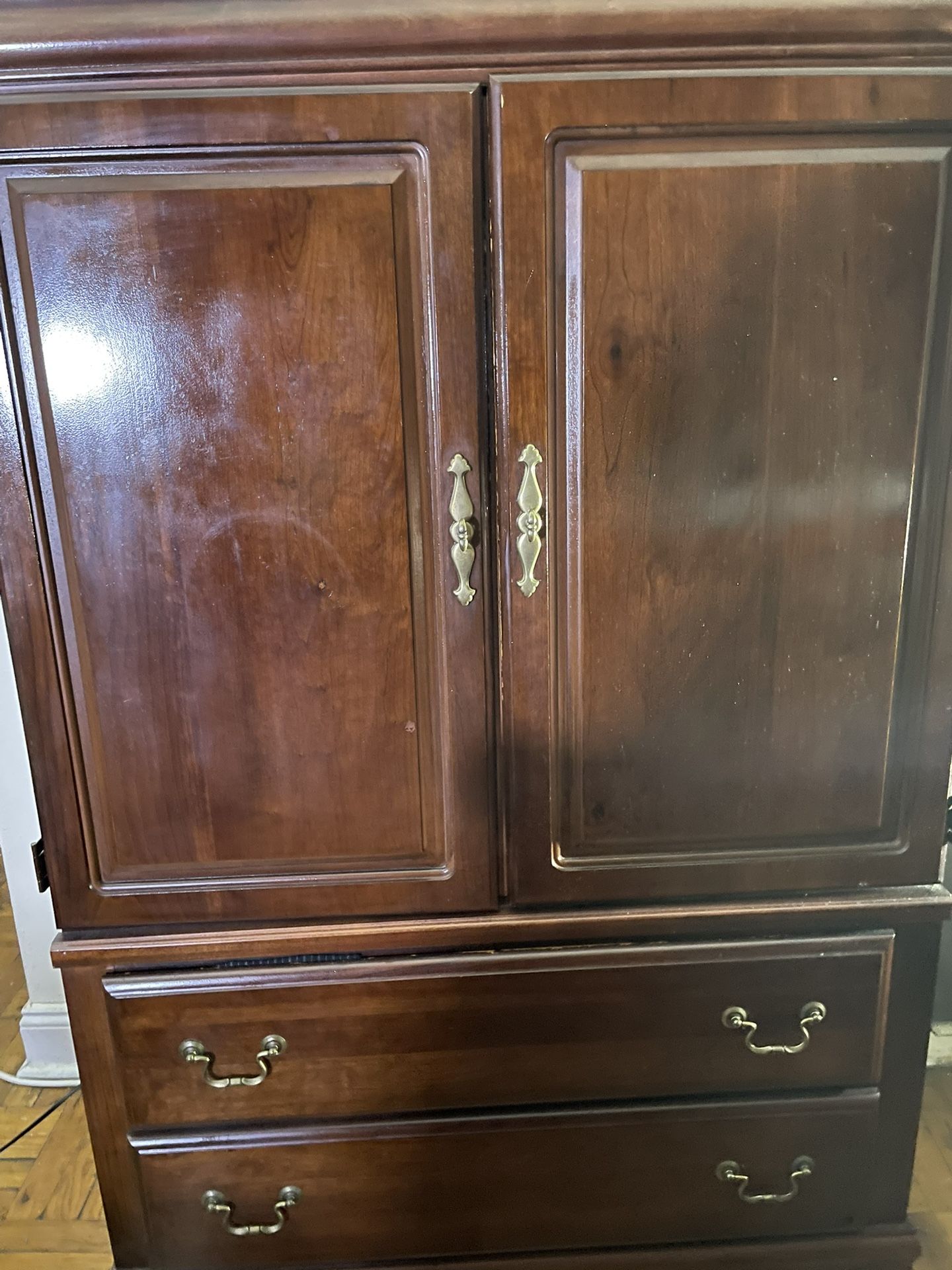 Solid Wood Armoire