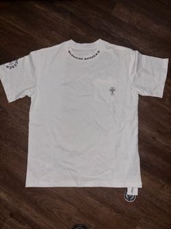 Chrome Hearts White Pocket T-Shirt