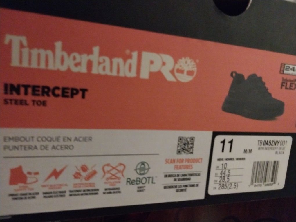 Timberland Pro Flex Steel Toe Work Shoes