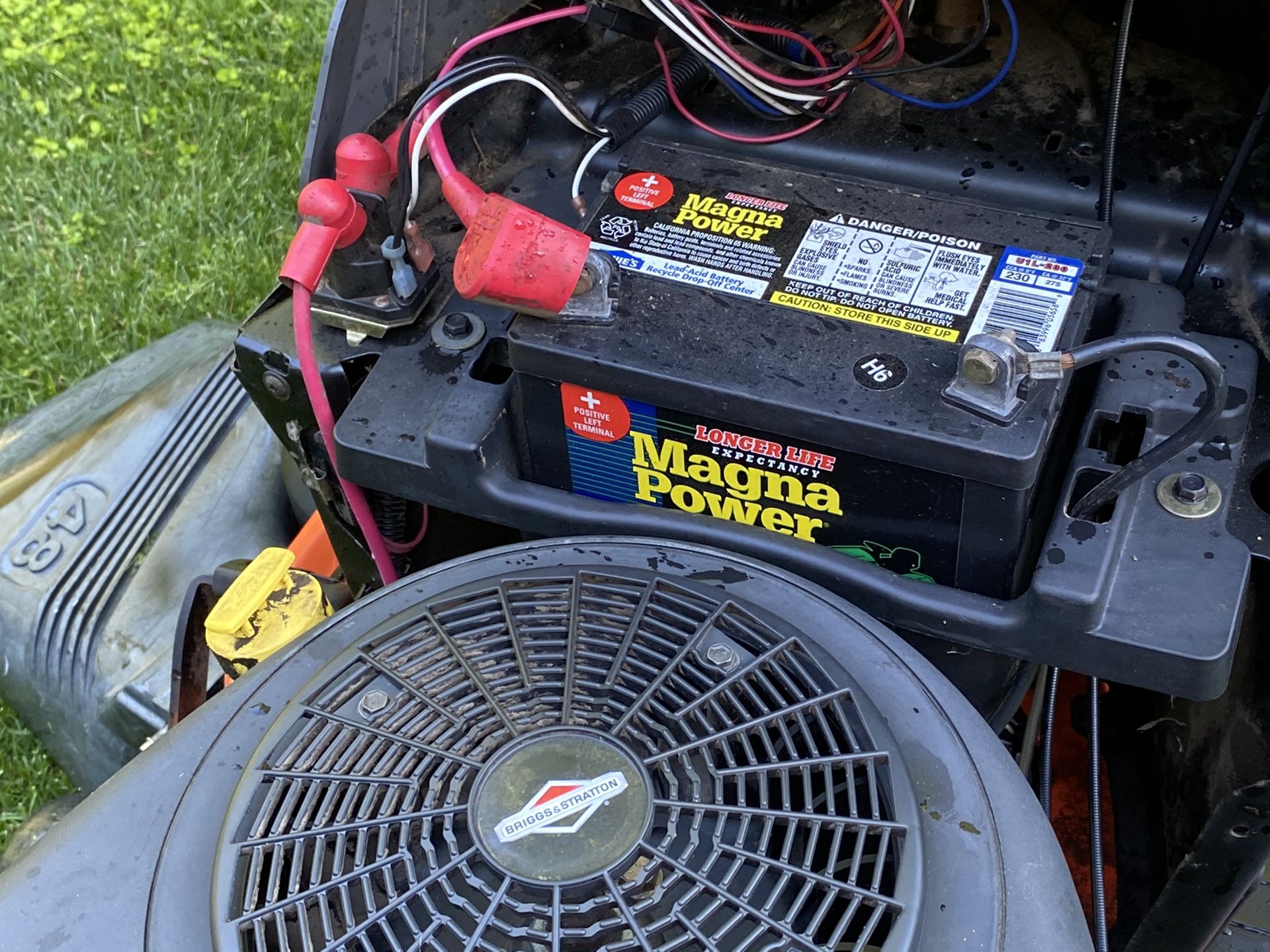 Husqvarna YTH2348 Riding Mower w/tune up belt blades battery for Sale