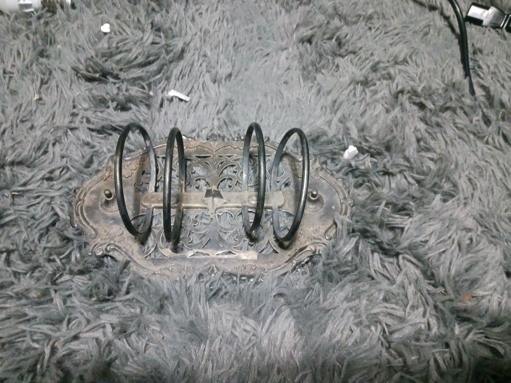 Vintage Silver Plated Toast Rack