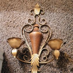 Copper Candle Holder