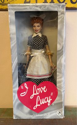 The Franklin Mint I Love Lucy Vinyl Portrait Doll! 15” Tall!