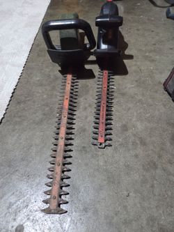 Black and decker hedge trimmer