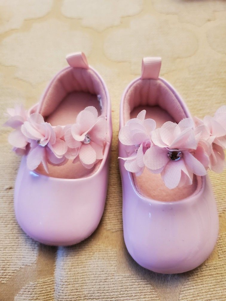  Stepping Stones Princess Pink Dress Shoe 3-6