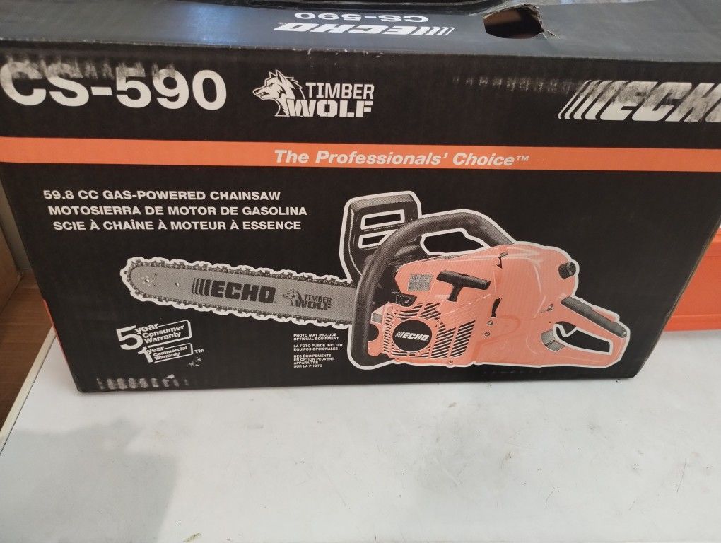 24" ECHÓ CHAINSAW NEW$$330