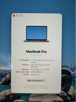 🖥️ MacBook Pro 16-inch 2019 — For Sale