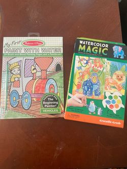 Water coloring books (unopened)