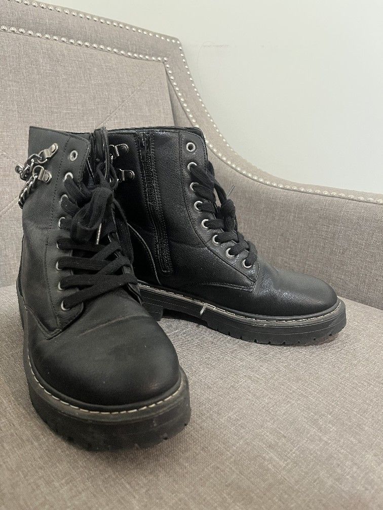 Black Women Boots 