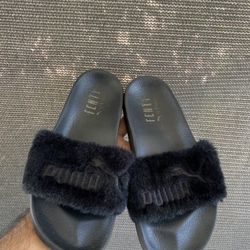 Puma Fenty Slides Black