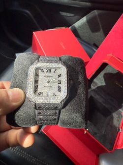 custom made cartier santos