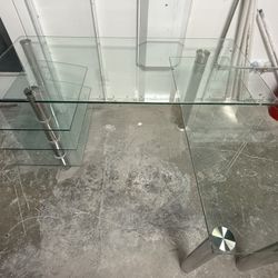 Glass Office Desk