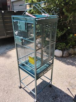Cage for parrot or tropical bird