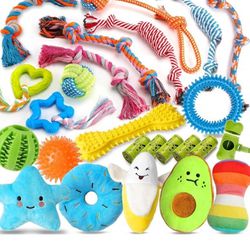 Brand New Bundle Of 27 Dog Toys And Poop Bags Worth $49