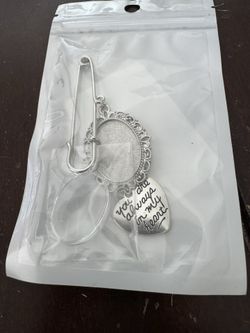 Bouquet photo charm