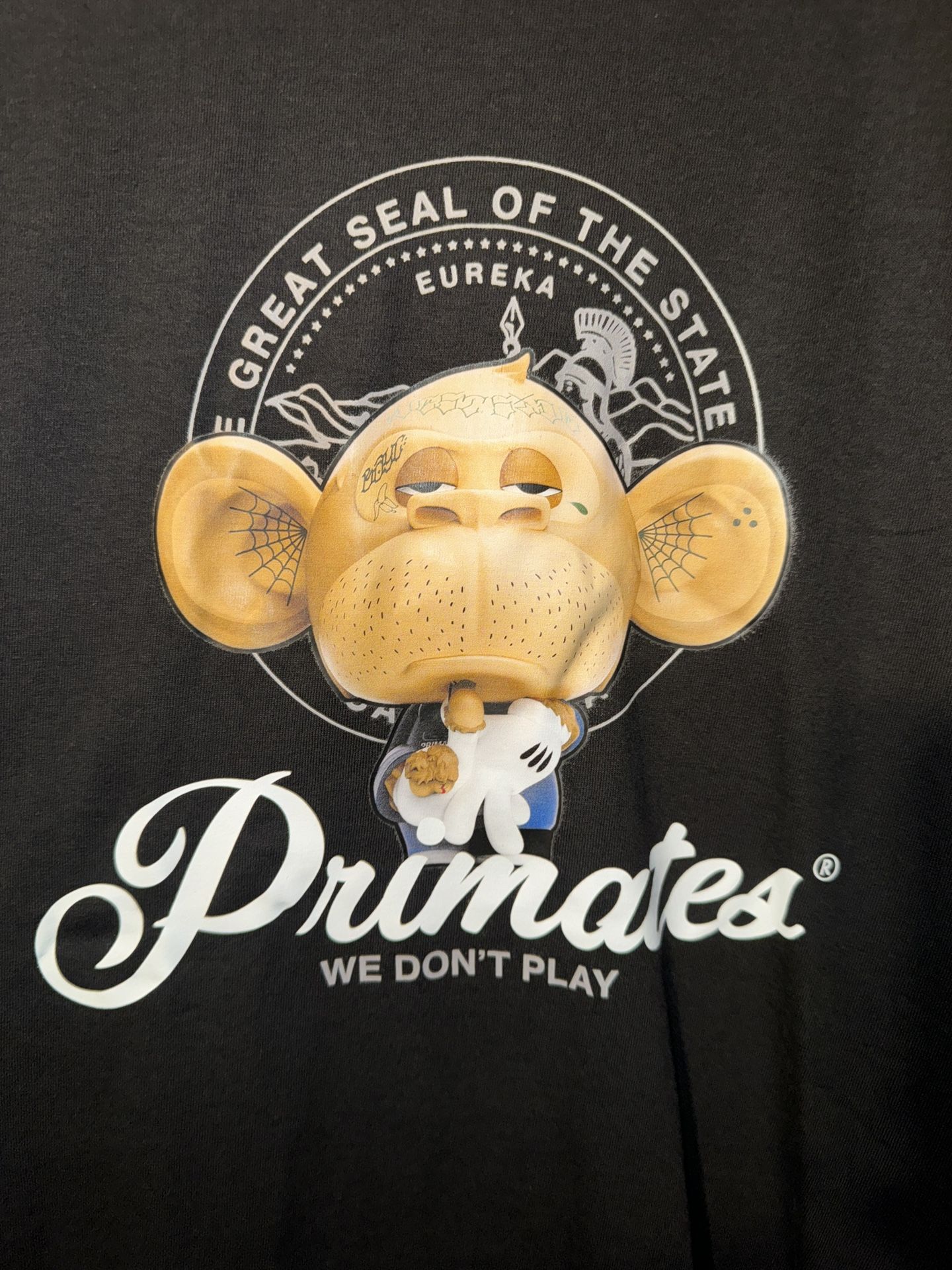 Primates Og slick T-Shirt Los Angeles Hands