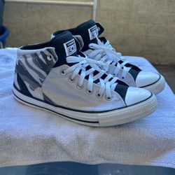Camo Black N White Converse 