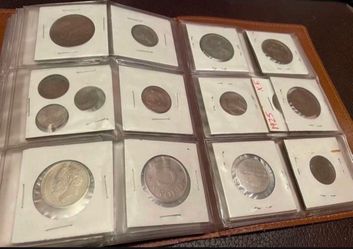 World coin collection, 50 coin , album