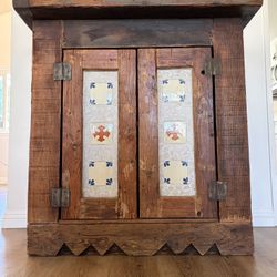 Custom Solid Wood Cabinet