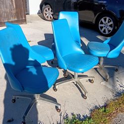 Vintage Chromcraft Inc. Kitchen Chairs Dining Seats