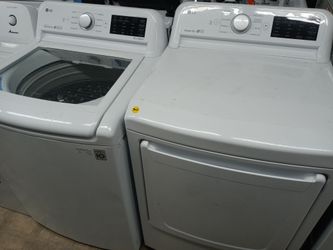 LG top load washer and dryer set - Free delivery