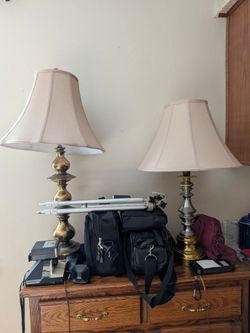 Vintage Brass Lamps