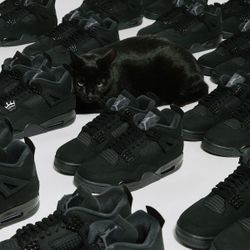 Air Jordan Retro 4 “Black Cat” Size 13