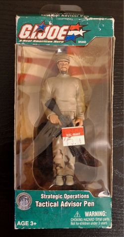 2003 G.I. JOE TACTICAL ADVISOR PEN FIGURE