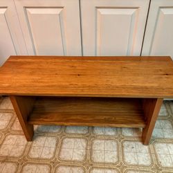 Wood Bench Or Display Shelf