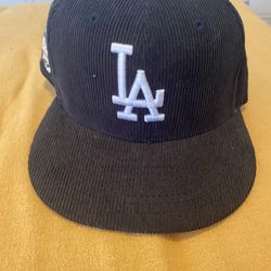 Corduroy Dodgers Fitted Hat Size 7