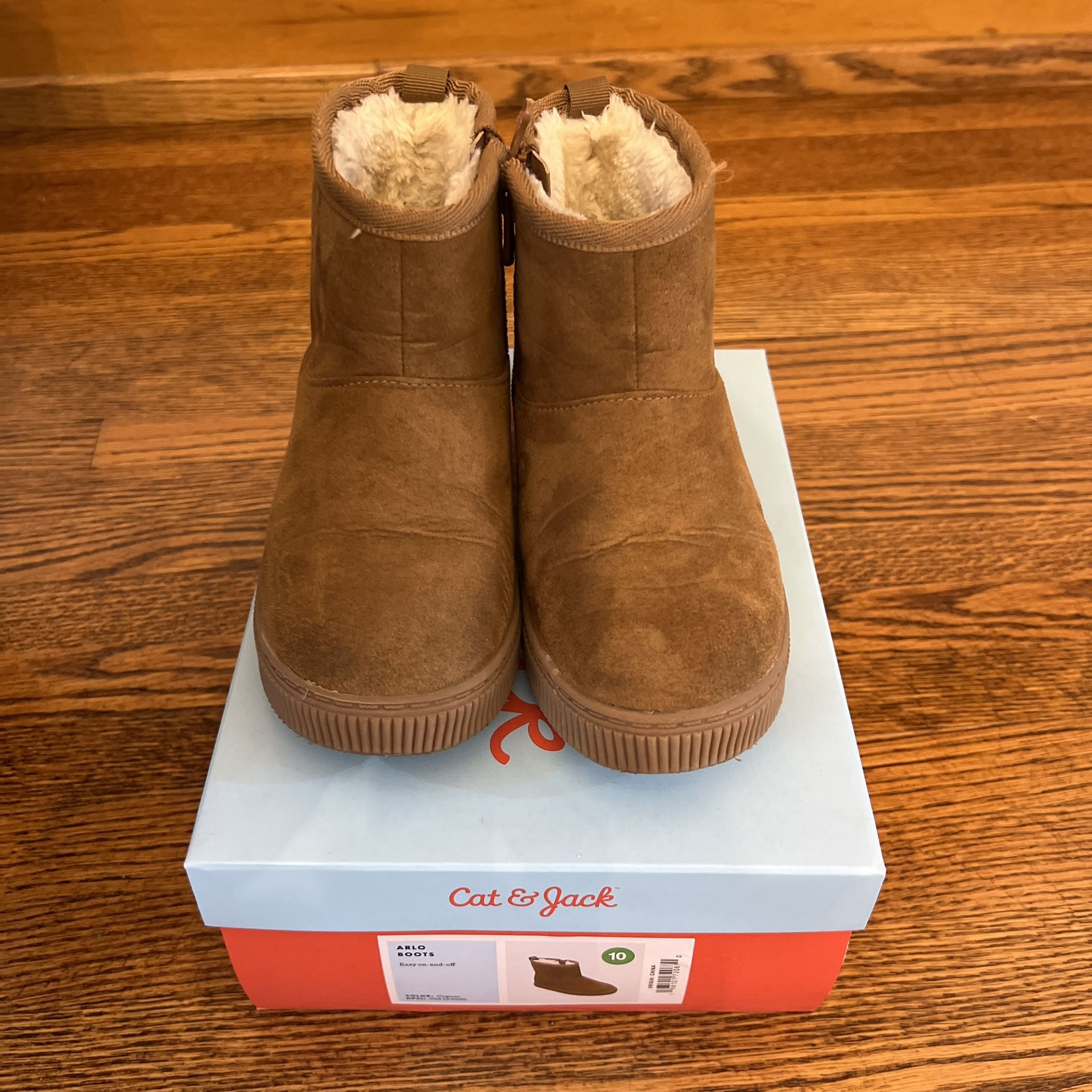 Cat and Jack Toddler Arlo boots toddler size 10 in Cognac