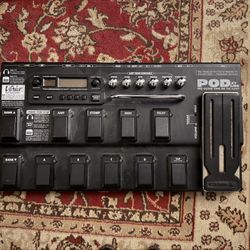Line 6 POD XT Live Guitar Pedal Effects Board