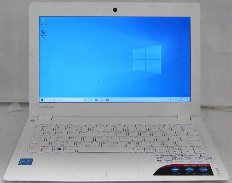 Lenovo 110s-11IBR 11.6" Laptop Celeron N3060

﻿