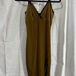 slim fit dress slacks Mia Long Sleeves Velvet Dress M main image 1
