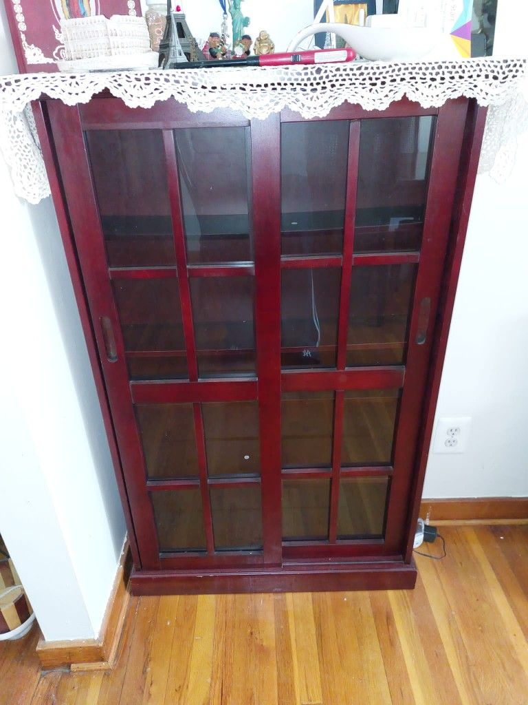 DVD, Book, Collectible Storage Shelving Cabinet