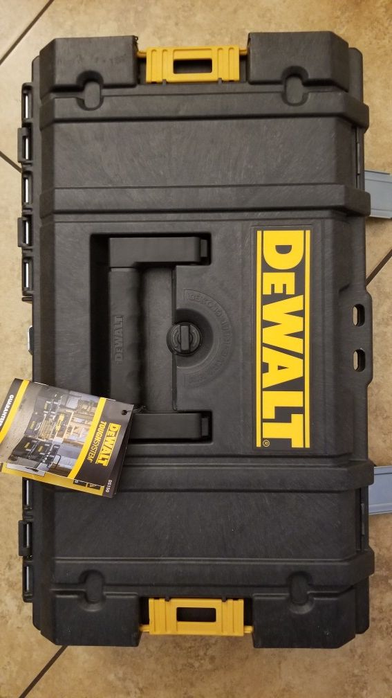 New DeWalt DS150 Tough Case w/ Exact Fit Insert For Impact Driver + Drill Set