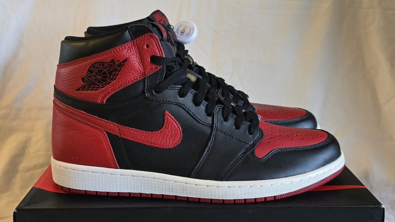 Jordan 1 Retro High OG Banned 2016 Size 14 DS