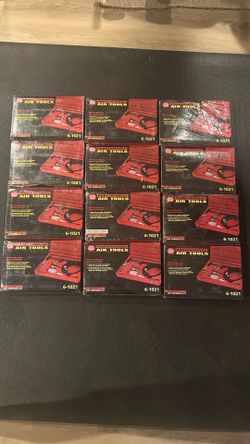 SALE - Bulk Lot (12) NAPA 6-1021 Pencil Die Grinder Kits 100° Angle - New