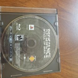 PS3 RESISTANCE FALL OF MAN