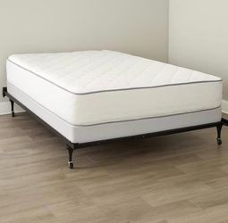 Argent sale queen mattress with box and metal frame