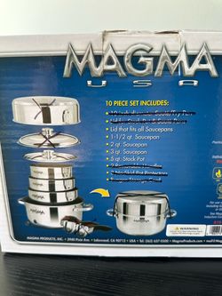 Magma USA Stainless Steel Cookware Set