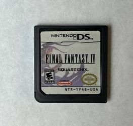 Final Fantasy IV 4 (Nintendo DS, 2008) authentic cartridge
