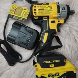 20v DeWalt Impact Wrench1/2inWith Battery And Charger