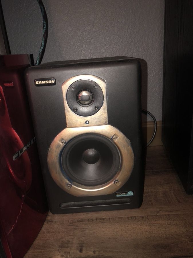 Samson Resolv 50a Studio monitors with Subwoofer
