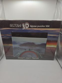 Arizona Grand Canyon Skywalk Ultra 3D Jigsaw Puzzle 504 Pieces  - Brand New -