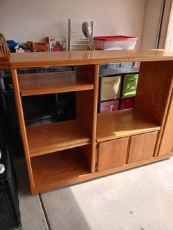 Free, Wood unit as pictured