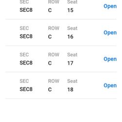 Marlins  v Braves 5/3/23 (This WEDNESDAY)