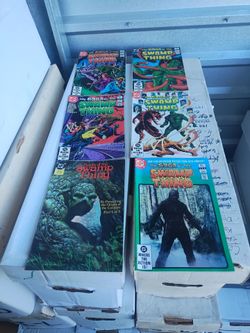 DC  Cómics books the saga of the SWAMP THING(20 COMICS)