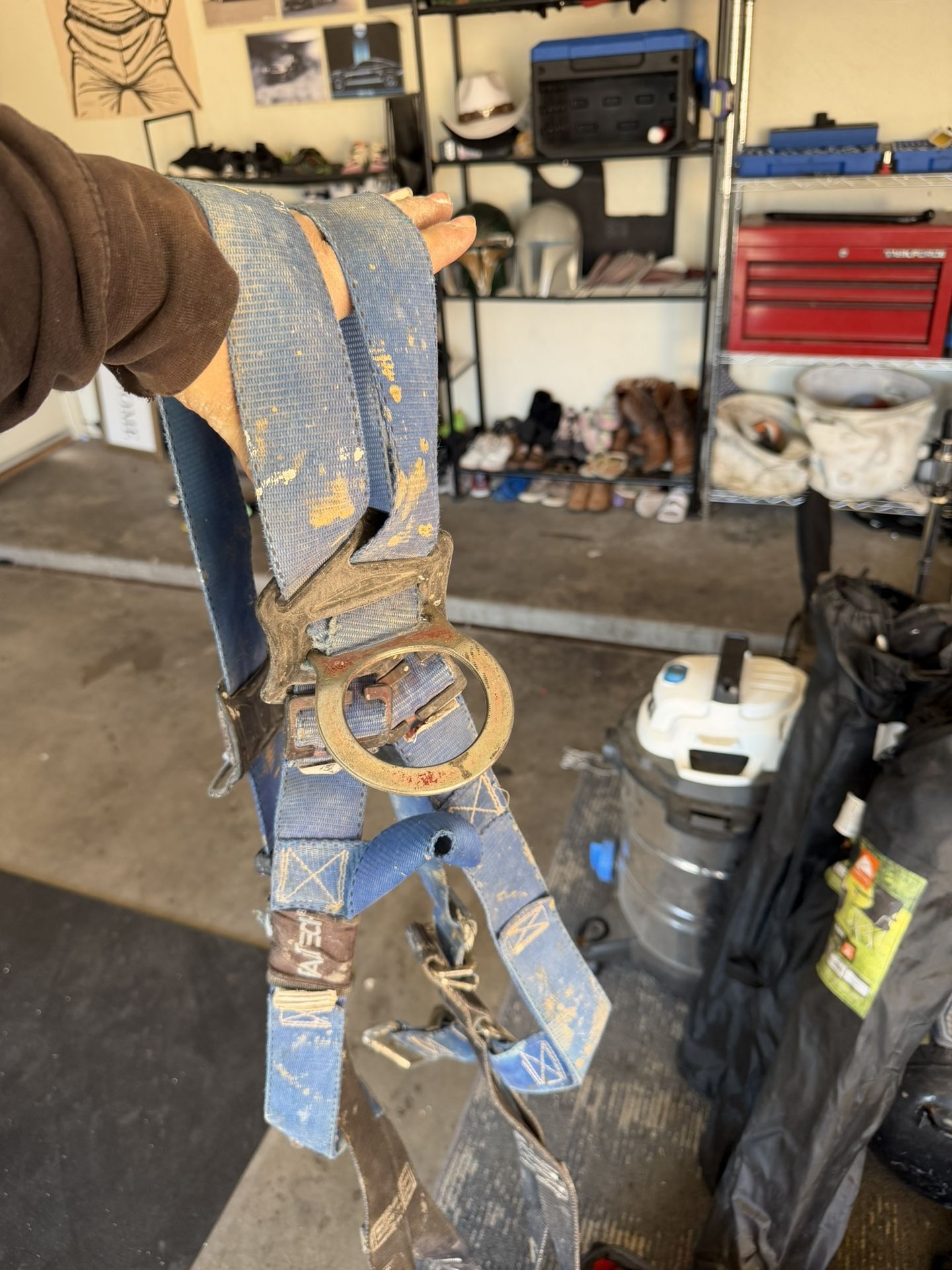 Harness, Tie Off And Yoyo