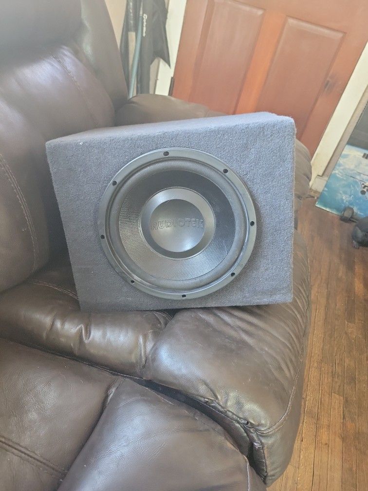 Audiotek Subwoofer W Audiobank Amplifier 800 W 2 Chanels